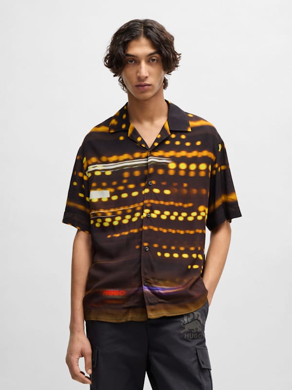 Racing Print Shirt (M-RAB25103): Visa Cash App Racing Bulls