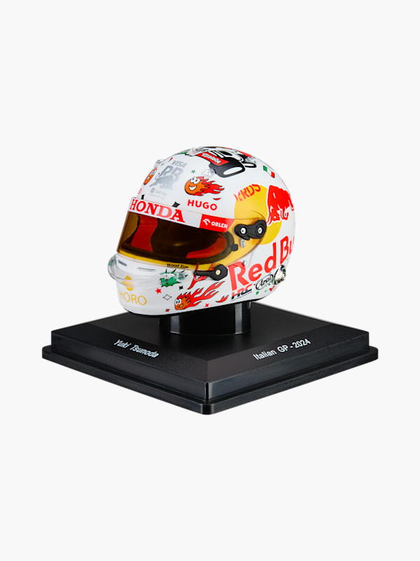 1:5 Yuki Tsunoda Italian GP 2024 Mini Helmet (M-RAB25121): Visa Cash App Racing Bulls