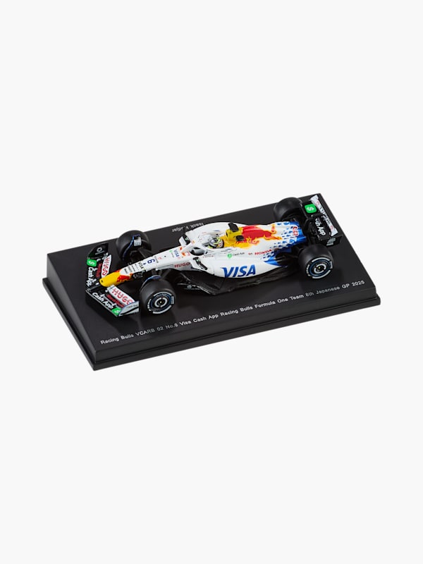 1:64 Visa Cash App Racing Bulls VCARB 02 Hadjar Japan GP 2025 (M-RAB25163): Visa Cash App RB Formula One Team