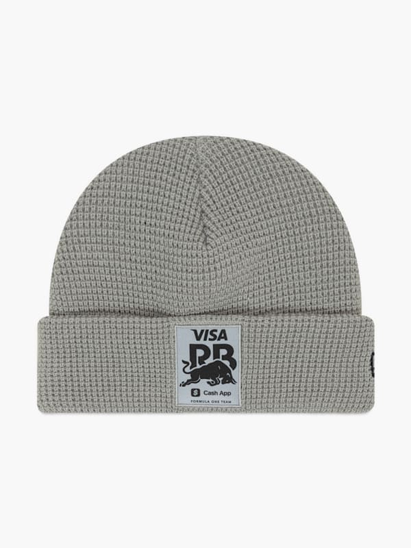 New Era Waffle Short Cuff Graphite Beanie (RAB25010): Visa Cash App Racing Bulls