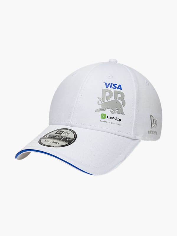 New Era 9Forty Essential White Cap (M-RAB26036): Visa Cash App Racing Bulls