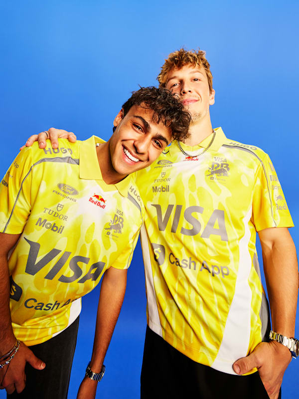 Miami Red Bull Summer Edition Replica Polo Shirt (M-RAB26076): Visa Cash App Racing Bulls