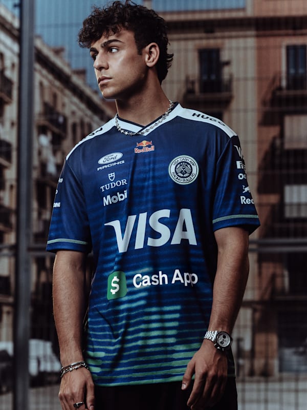VCARB FC Arvid Lindblad Replica Barcelona Trikot (M-RAB26079): Visa Cash App RB Formula One Team
