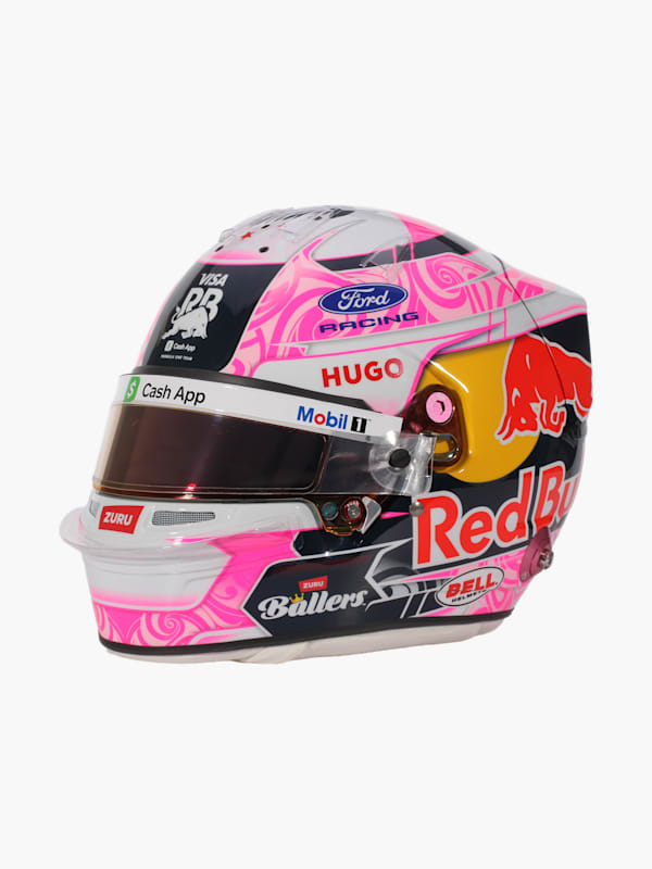 1:5 Liam Lawson 2026 Season Mini Helmet (M-RAB26102): Visa Cash App Racing Bulls