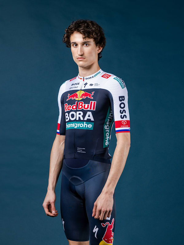 SPECIALIZED Race Jersey Roglič (M-RBB25076): Red Bull - BORA - hansgrohe