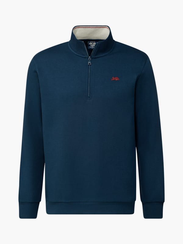 RBL Clubweave Quarter Zip Sweater (M-RBL25142): RB Leipzig