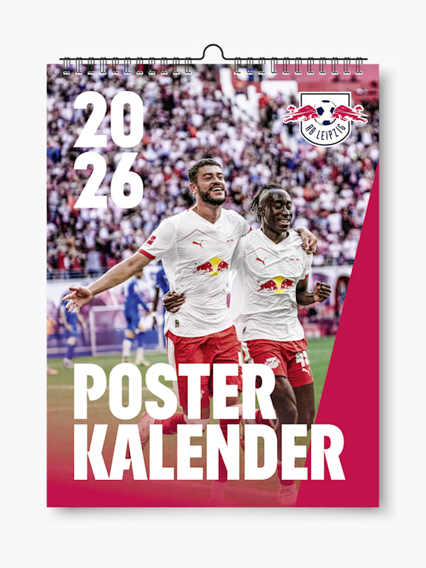 RB Leipzig 2026 Poster Calendar (M-RBL25265): RB Leipzig