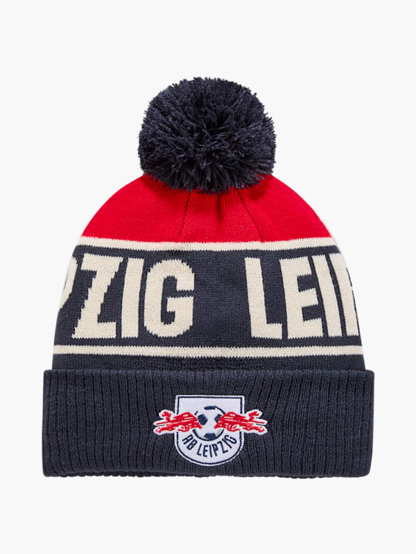 RBL Logo Pom Pom Beanie (M-RBL264008): RB Leipzig