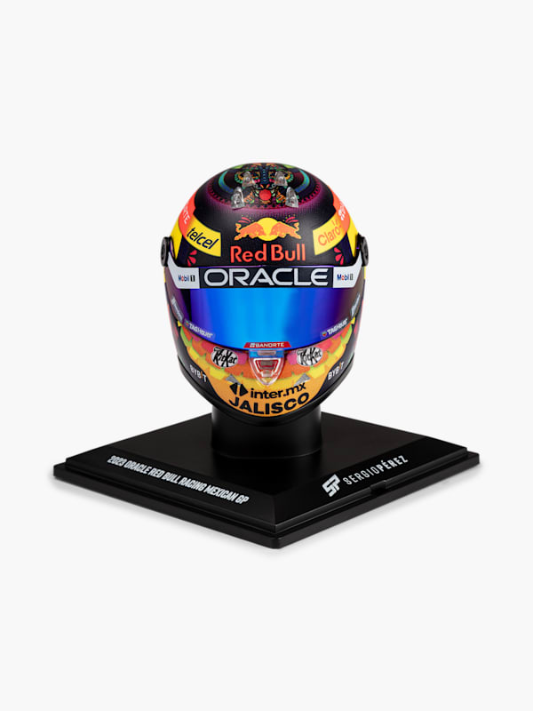 1:4 Checo Perez Mexican GP 2023 Mini Helm (RBR23292): Oracle Red Bull Racing 1-4-checo-perez-mexican-gp-2023-mini-helm (image/jpeg)
