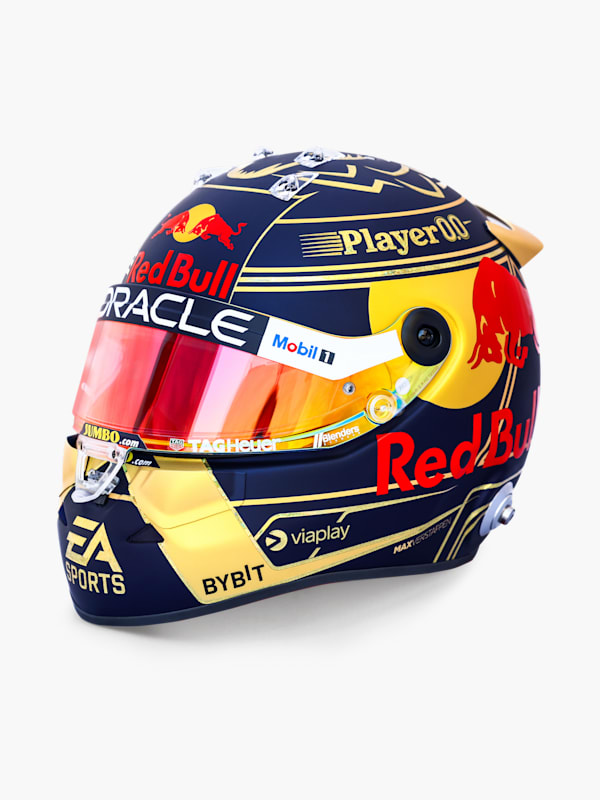 Oracle Red Bull Racing Shop: 1:2 Max Verstappen Weltmeister 2023 Mini Helm