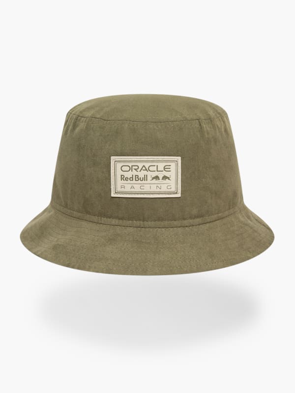 New Era New Olive Suede Bucket Hat (RBR24183): Oracle Red Bull Racing