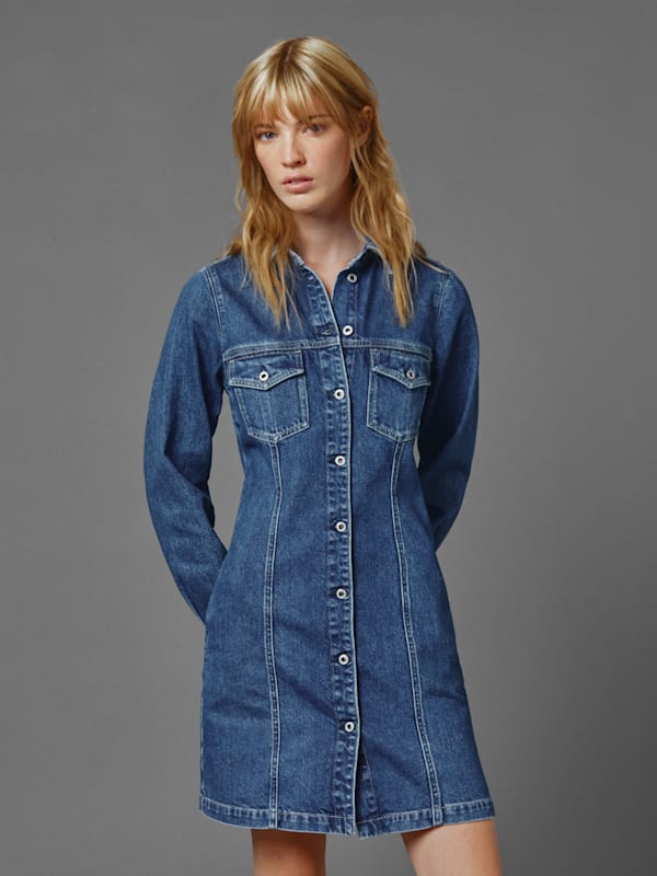 Pepe Jeans Mini Denim Dress (RBR24232): Oracle Red Bull Racing