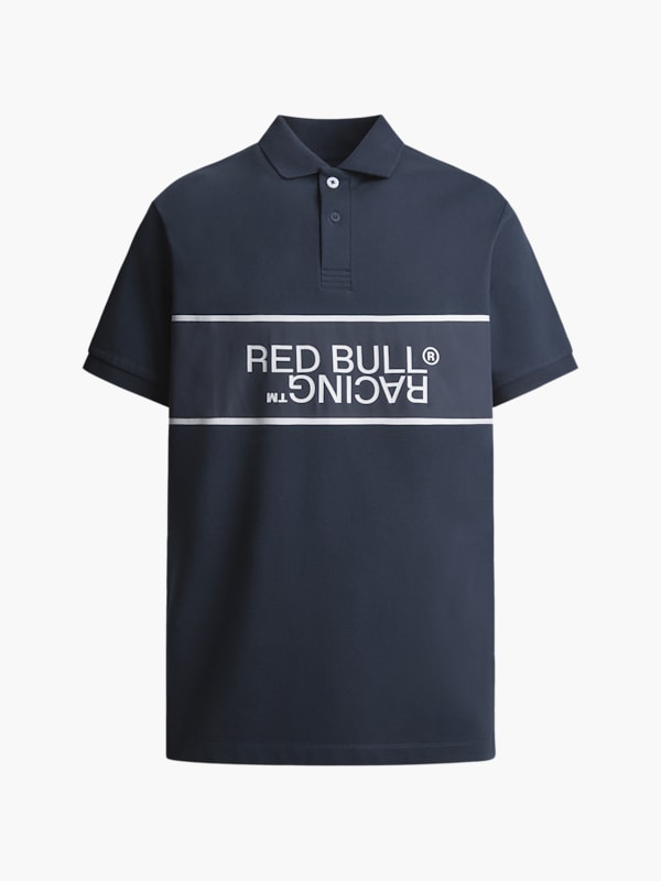 Pepe Jeans Panel Print Logo Polo (RBR24255): Oracle Red Bull Racing