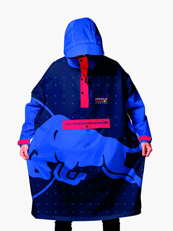 Oracle Red Bull Racing RB20 Rain Poncho (RBR24448): Oracle Red Bull Racing