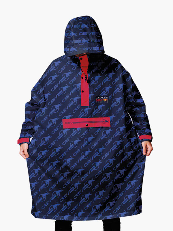 Oracle Red Bull Racing Team Crest Regenponcho (RBR24449): Oracle Red Bull Racing