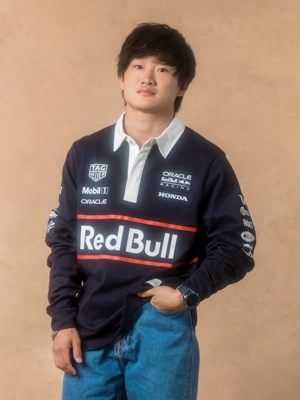 Heritage Replica Long Sleeve Polo (M-RBR25080): Oracle Red Bull Racing
