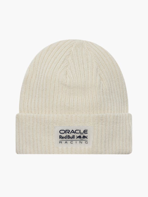 New Era Light Cream Beanie (M-RBR25189): Oracle Red Bull Racing
