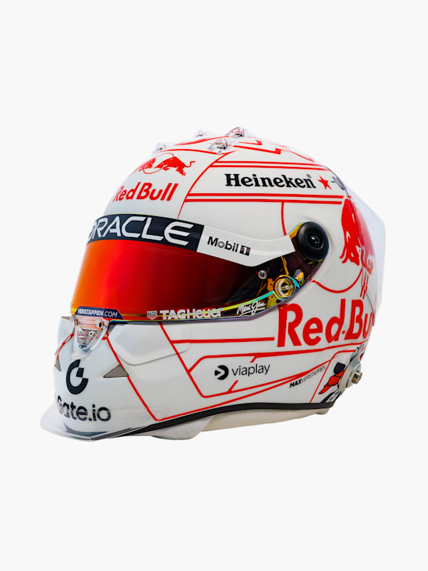 1:4 Max Verstappen Japanese GP 2025 Mini Helmet (M-RBR25253): Oracle Red Bull Racing