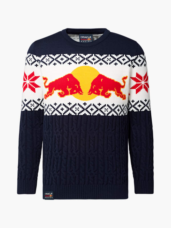 Oracle Red Bull Racing Winter Sweater (M-RBR25280): Oracle Red Bull Racing