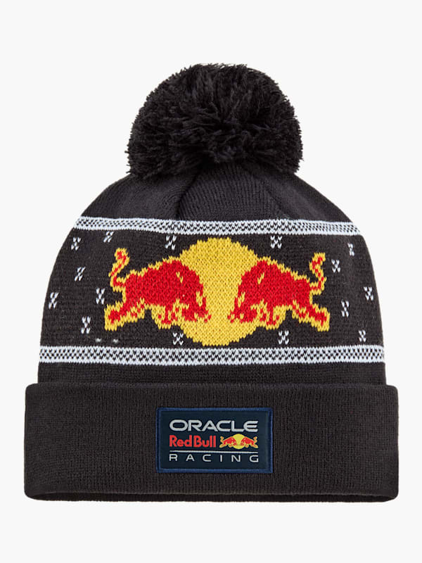 Monobranded Christmas Bobble Hat (M-RBR25316): Oracle Red Bull Racing