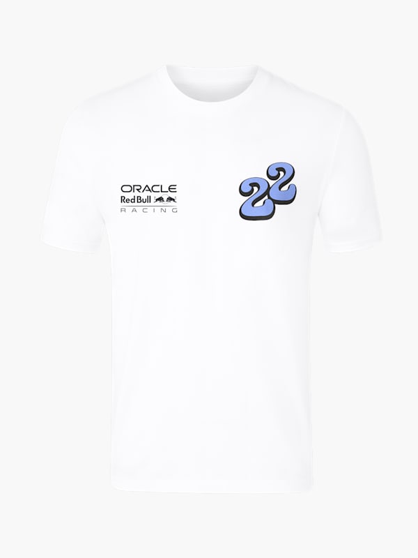 Yuki Tsunoda Wave Graphic T-Shirt (M-RBR25342): Oracle Red Bull Racing