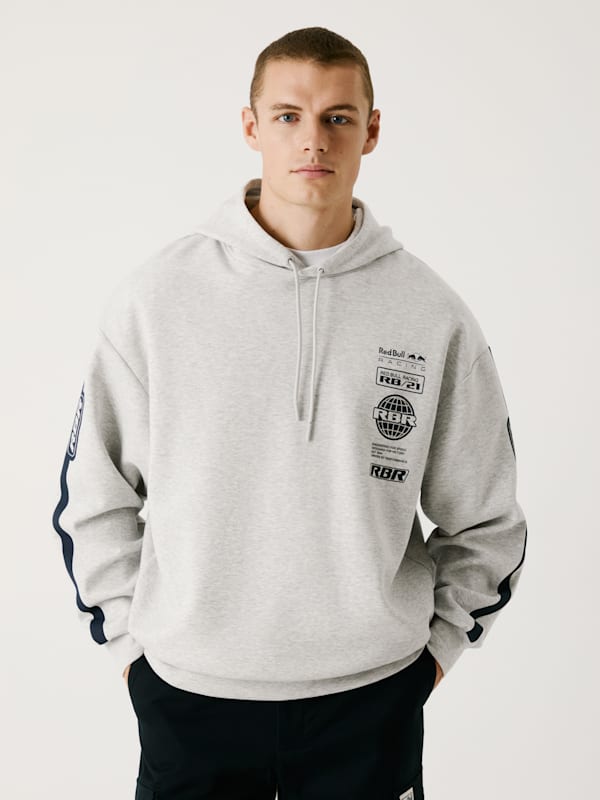 Pepe Jeans Logo Stack Hoodie (RBR25125): Oracle Red Bull Racing