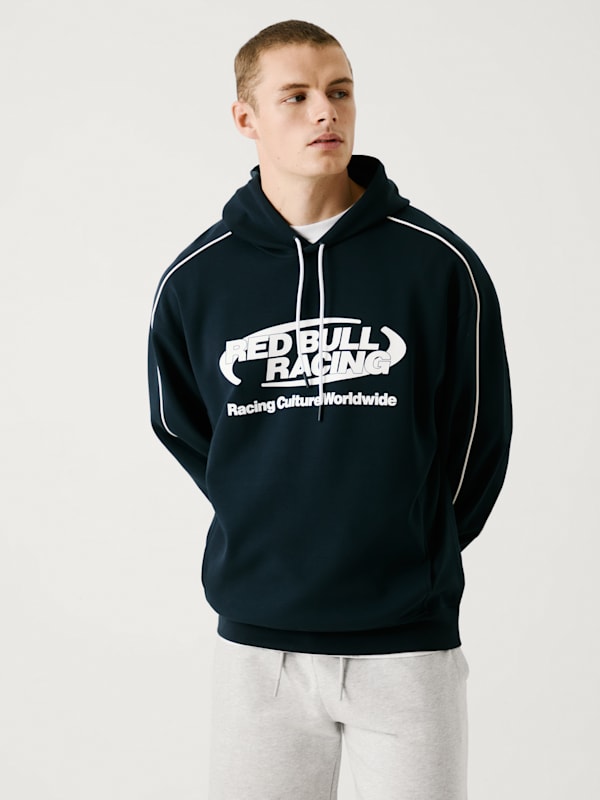 Pepe Jeans Logo Piping Hoodie (RBR25136): Oracle Red Bull Racing