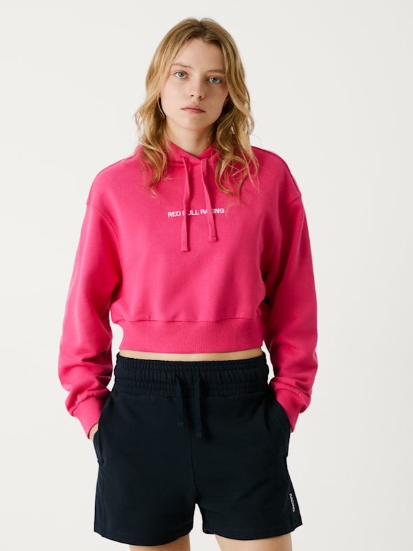 Pepe Jeans Cropped Logo Hoodie (RBR25137): Oracle Red Bull Racing