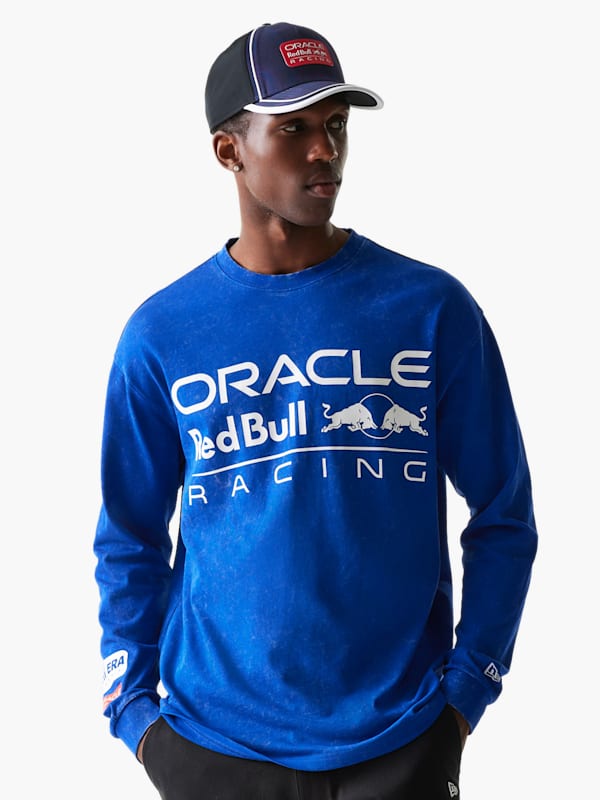 New Era Logo Long-Sleeve T-Shirt (M-RBR26019): Oracle Red Bull Racing
