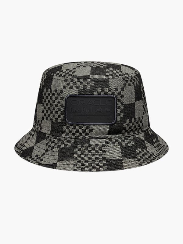 New Era Denim Checker Bucket Hat (M-RBR26163): Oracle Red Bull Racing