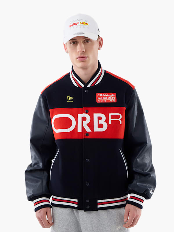 New Era ORBR Varsity Jacket (M-RBR26167): Oracle Red Bull Racing