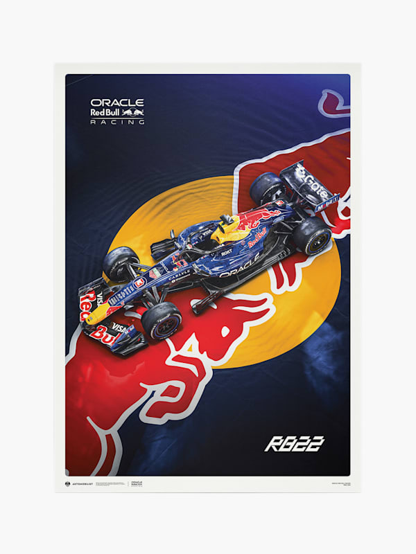 Max Verstappen RB22 2026 Large Design Print (M-RBR26214): Oracle Red Bull Racing
