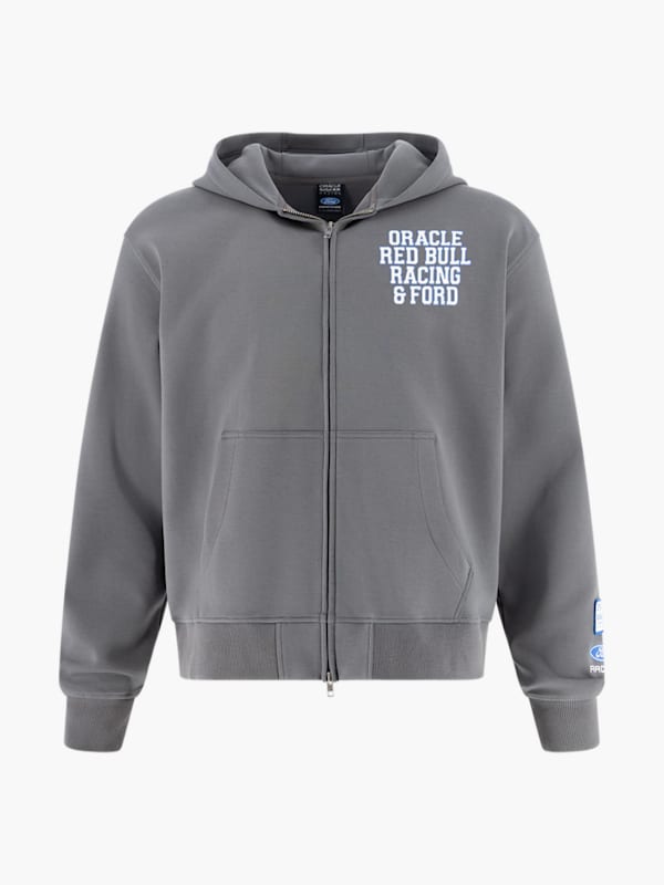 Oracle Red Bull Racing x Ford Zip-Up Hoodie (M-RBR26250): Oracle Red Bull Racing