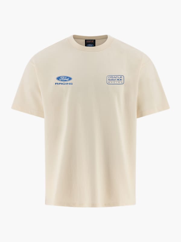 Oracle Red Bull Racing x Ford Drop-Shoulder T-Shirt (M-RBR26255): Oracle Red Bull Racing
