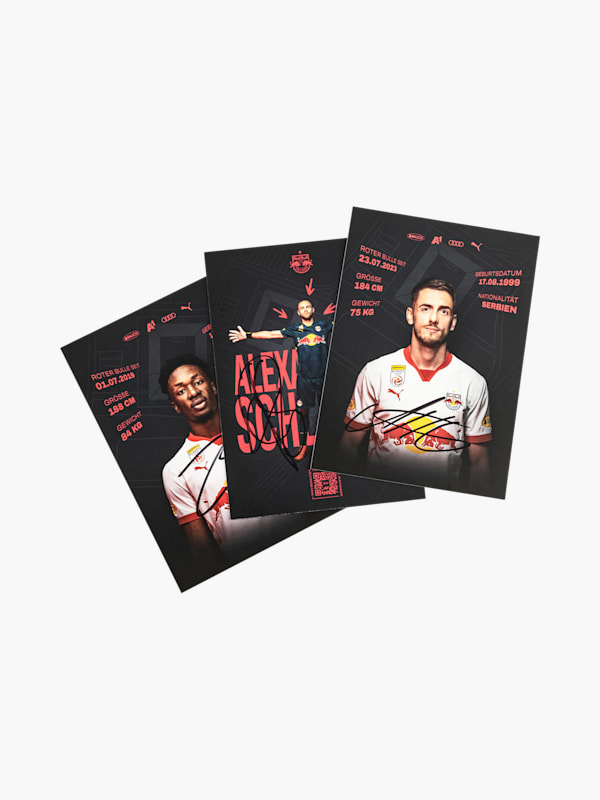 RBS Hand-Signed Autograph Set 24/25 (RBS24160): FC Red Bull Salzburg
