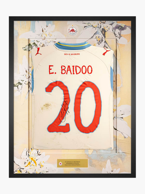 RBS Signiertes E. Baidoo Trikot (M-RBS25156): FC Red Bull Salzburg