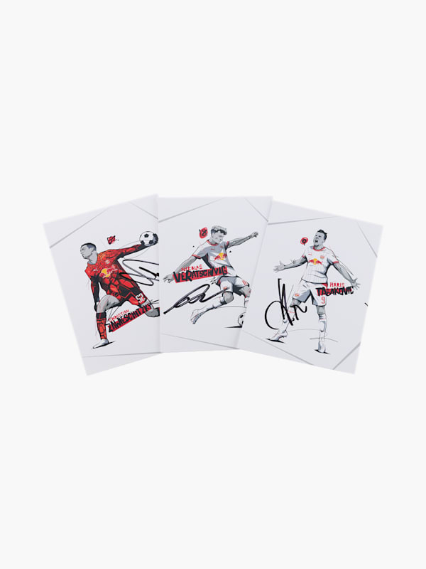 RBS Hand-Signed Autograph Set 26/27 (M-RBS26051): FC Red Bull Salzburg