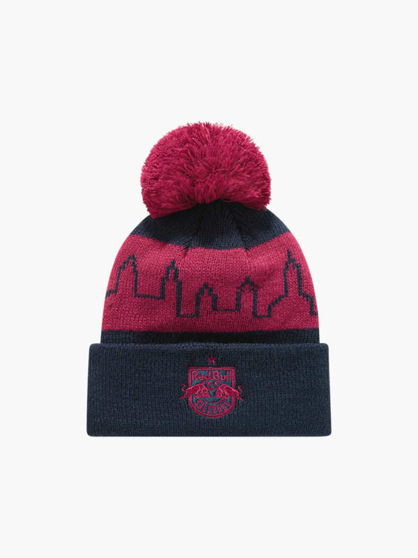 RBS Skyline Pom Pom Beanie (M-RBS263005): FC Red Bull Salzburg