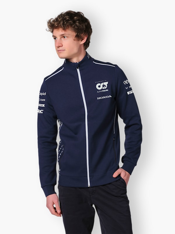 Official Teamline Sweat Jacket (SAT23020): Scuderia AlphaTauri official-teamline-sweat-jacket (image/jpeg)