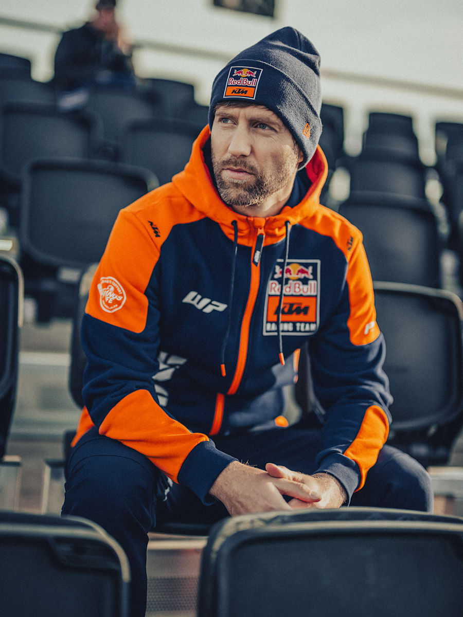 Sweat à capuche zippé réplique Team (KTM24061): Red Bull KTM Racing Team