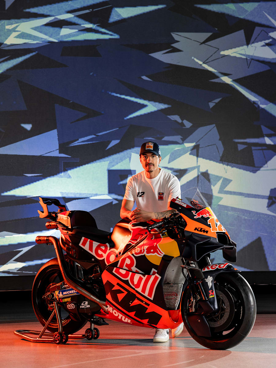 Maverick Viñales Rider T-Shirt (M-KTM25065): Red Bull KTM Racing Team