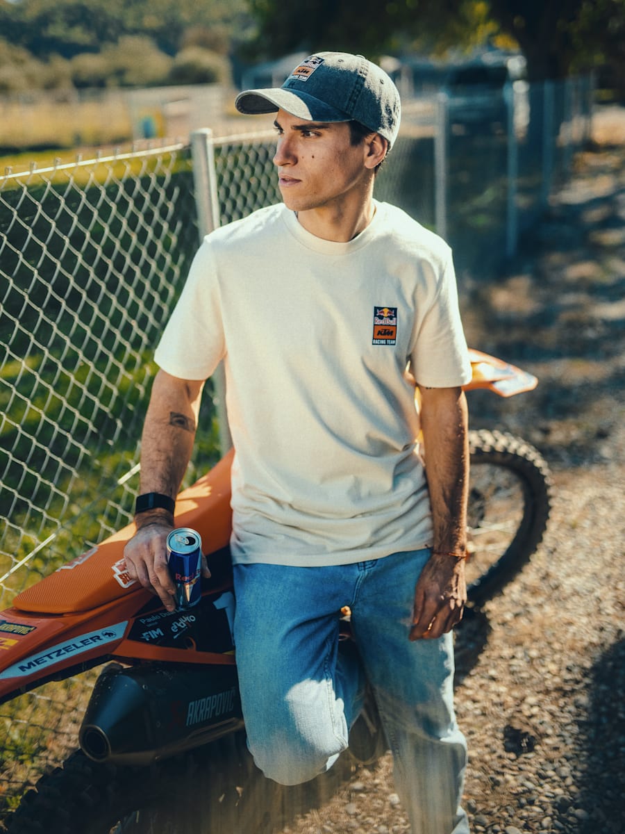 Ride Washed Out Cap (M-KTM264001): Red Bull KTM Racing Team