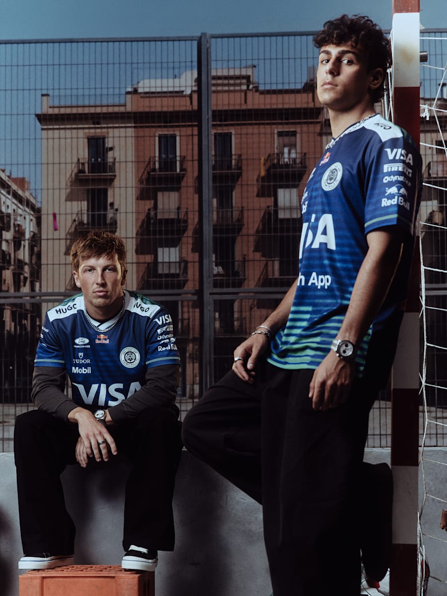 VCARB FC Arvid Lindblad Replica Barcelona Jersey (M-RAB26079): Visa Cash App Racing Bulls