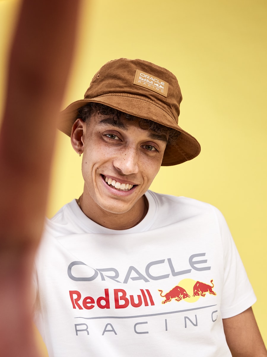 New Era Toasted Peanut Cord Bucket Hat (RBR23233): Oracle Red Bull Racing