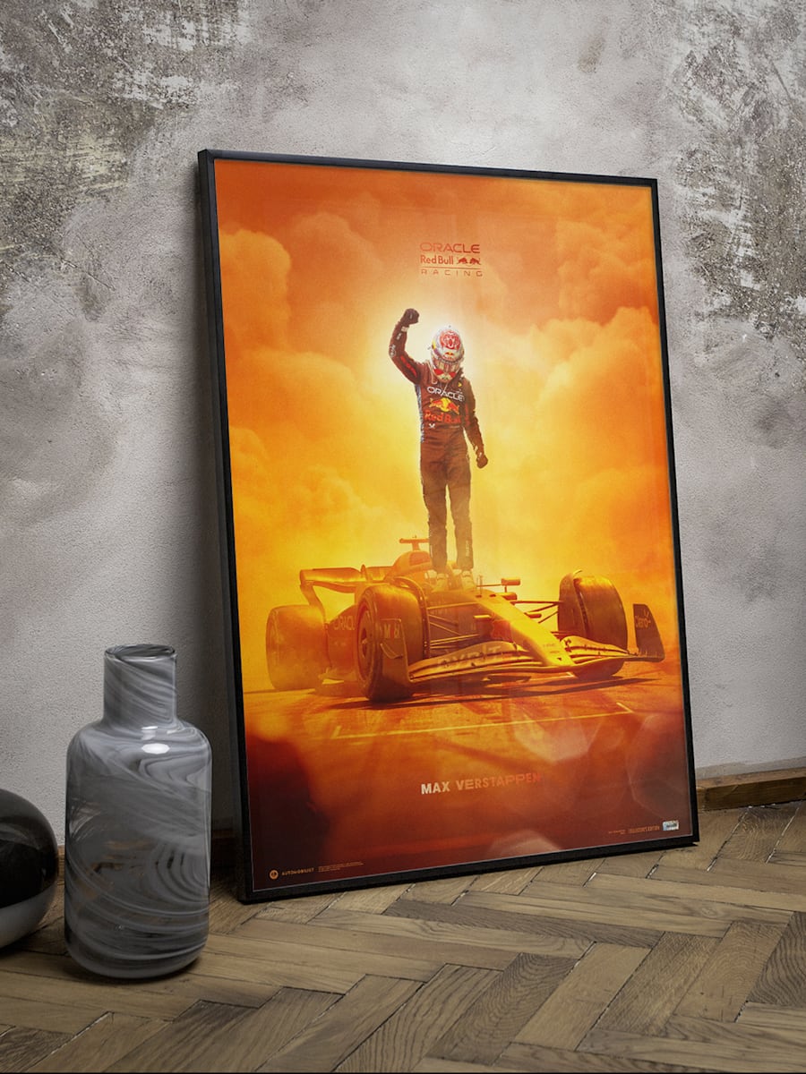 Max Verstappen 2024 Collectors Edition Design Print (RBR24462): Oracle Red Bull Racing