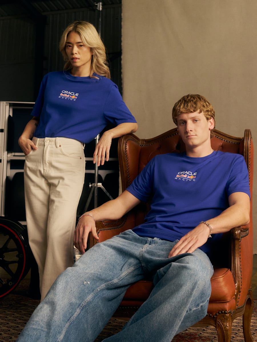 Essential Blue T-Shirt (M-RBR26056): Oracle Red Bull Racing