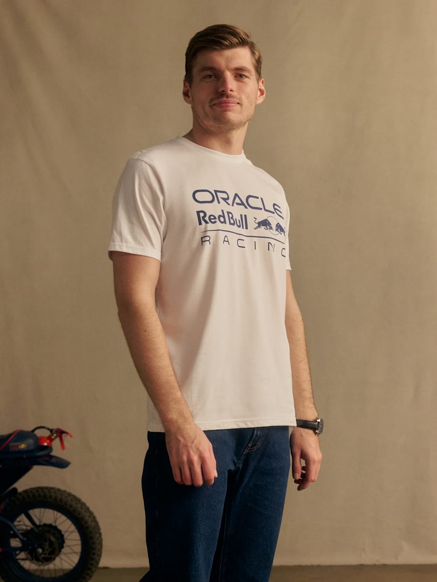 Essential Tonal White T-Shirt (M-RBR26058): Oracle Red Bull Racing
