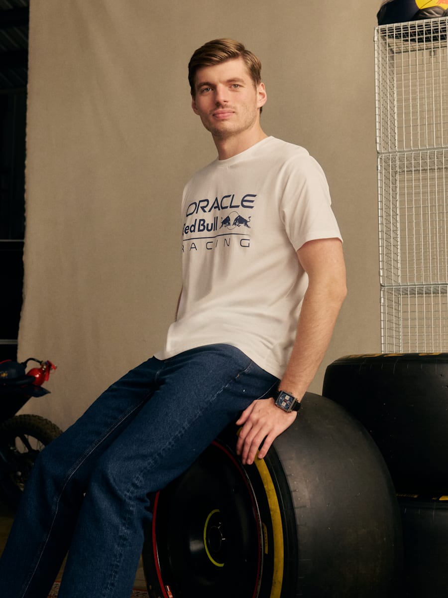 Essential Tonal White T-Shirt (M-RBR26058): Oracle Red Bull Racing