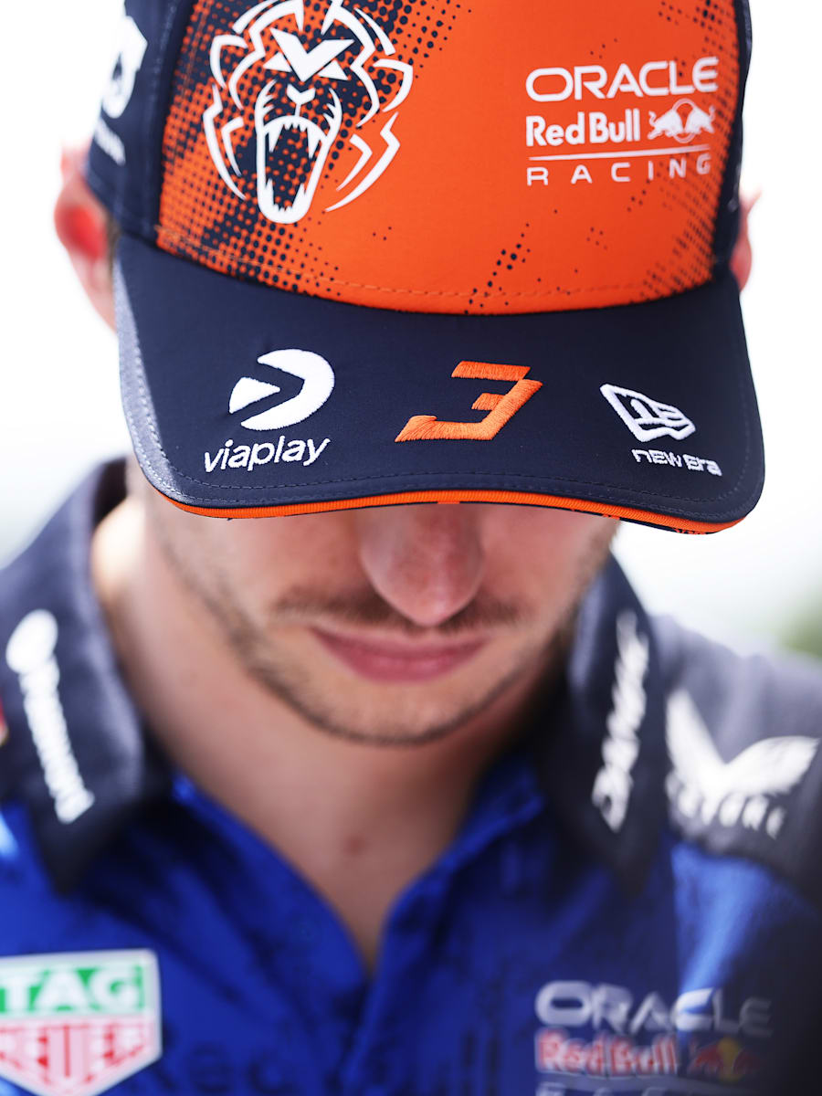 Max Verstappen Orange Lion Driver Cap 2026 (M-RBR26177): Oracle Red Bull Racing