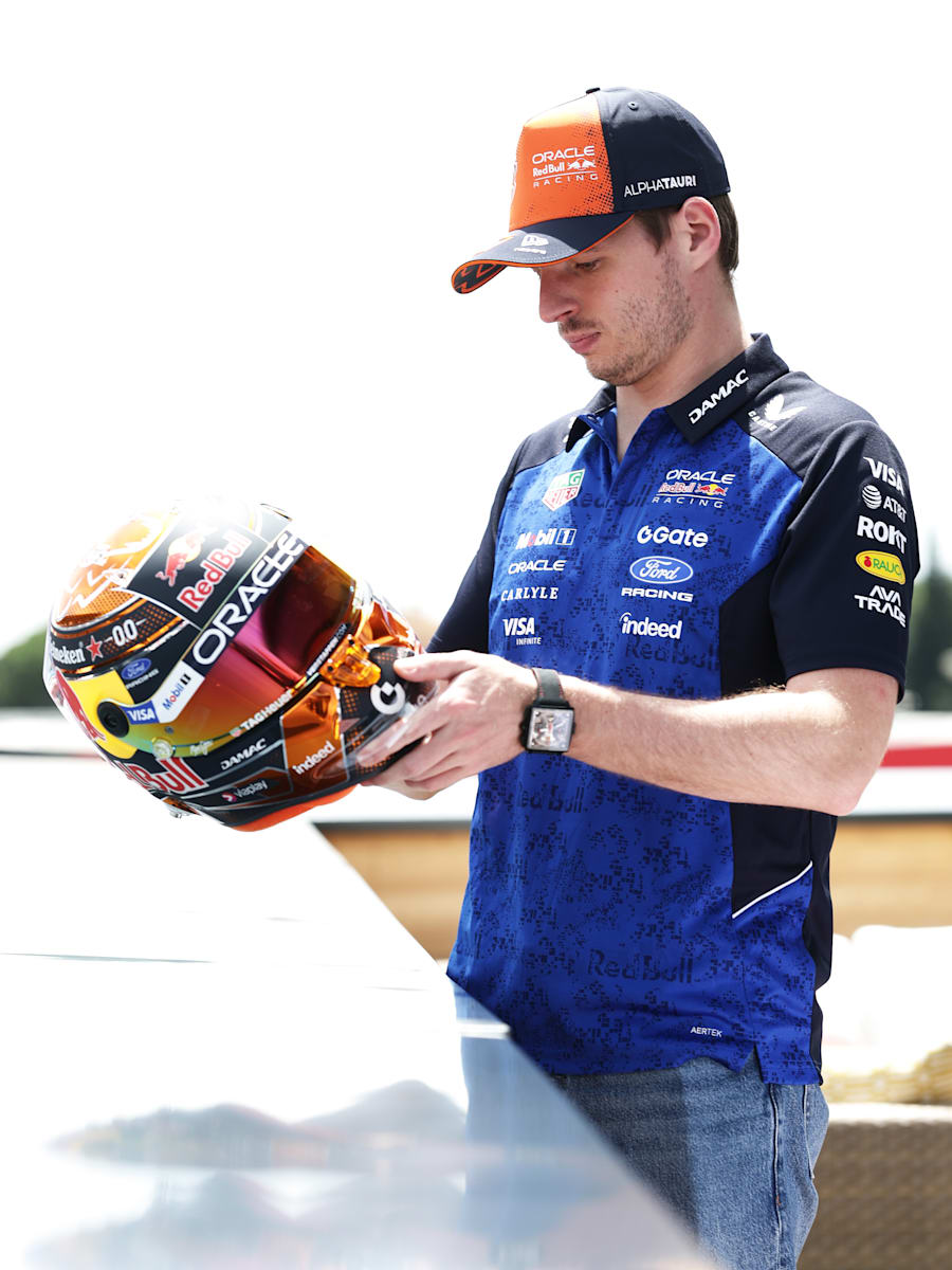 Max Verstappen Orange Lion Driver Cap 2026 (M-RBR26177): Oracle Red Bull Racing